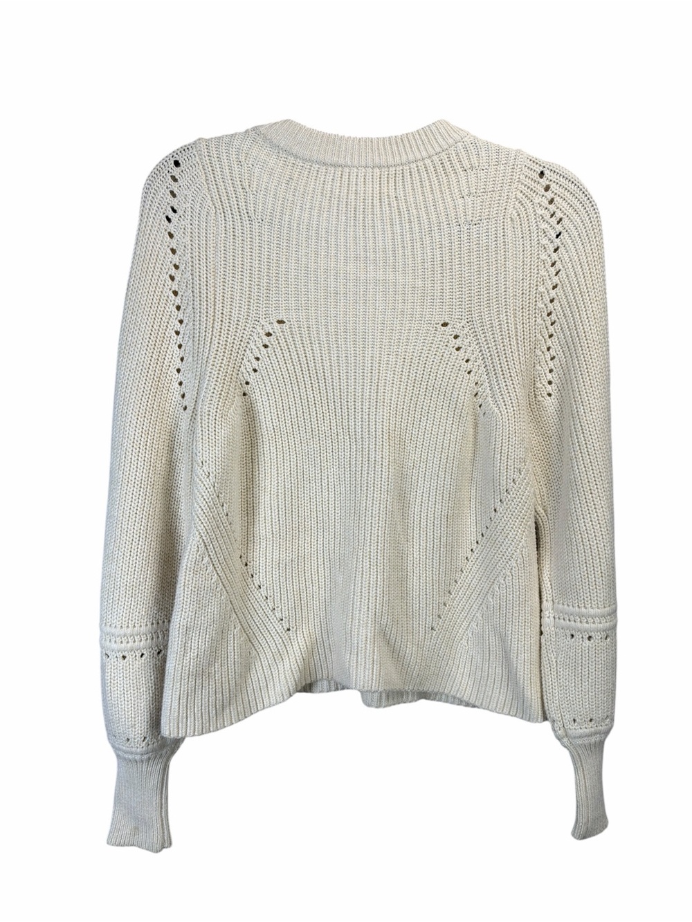 APIECE PART Celeste Crop Knit Sweater Sandshell - Picture 4 of 5